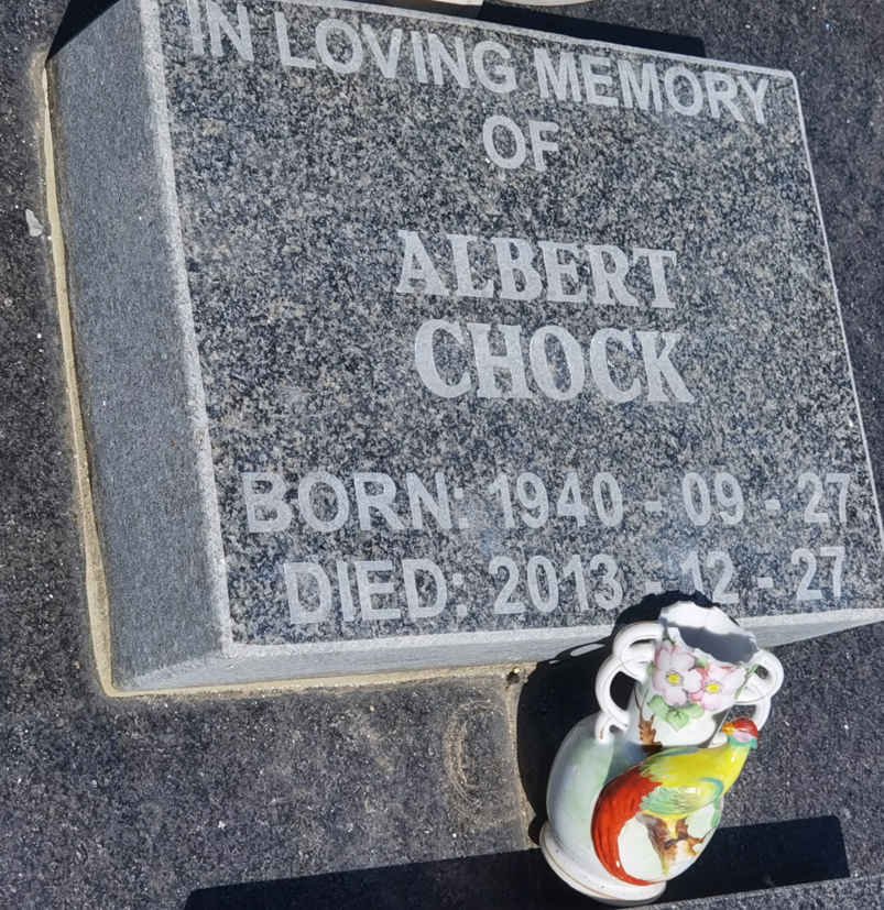 CHOCK Albert 1940-2013