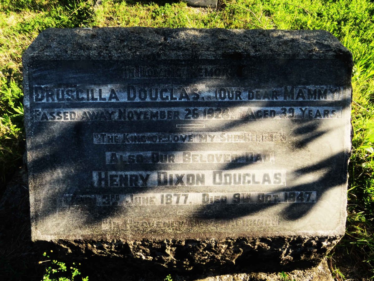 DOUGLAS Henry Dixon 1877-1947 & Druscilla -1928