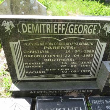 DEMITRIEFF / GEORGE