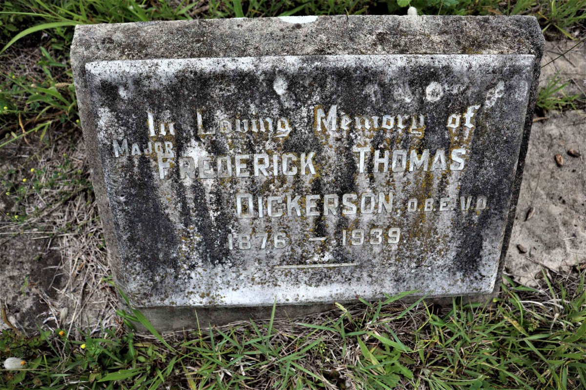 DICKERSON Frederick Thomas 1876-1939