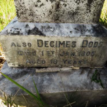 DODD Elizabeth Soffrona -1931  :: DODD Decimes -1905 _2