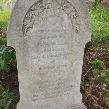 EGLIN Hermann 1855-1917 & Augusta Bertha 1858-1938 :: EGLIN Wilhelm -1900