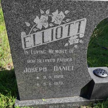 ELLIOTT Joseph Daniel 1920-1973