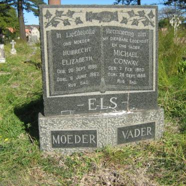 ELS Michael Conway 1883-1959 &amp; Huibrecht Elizabeth 1888-1967