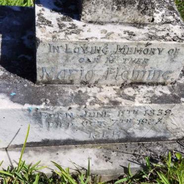 FLEMING Maria 1839-1923