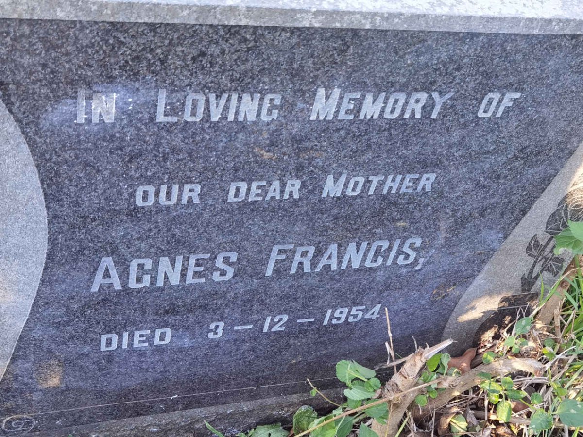 FRANCIS Agnes -1954