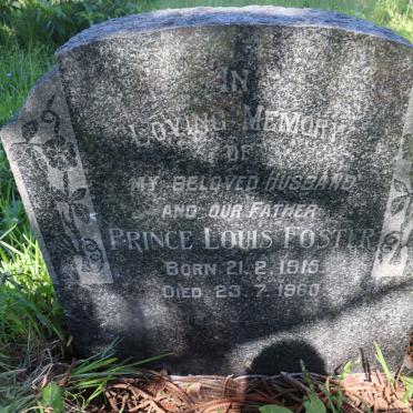 FOSTER Prince Louis 1915-1960