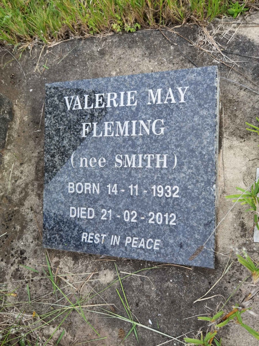 FLEMING Valerie May nee SMITH 1932-2012