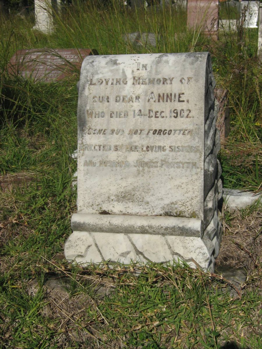 FORSYTH Annie -1902