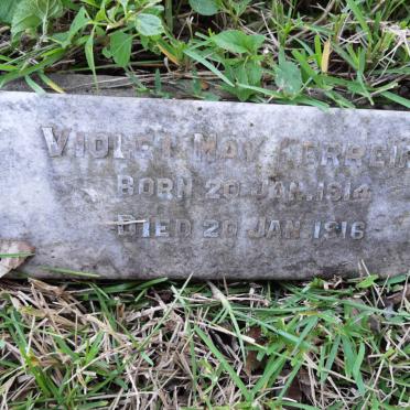 FERREIRA Violet May 1914-1916