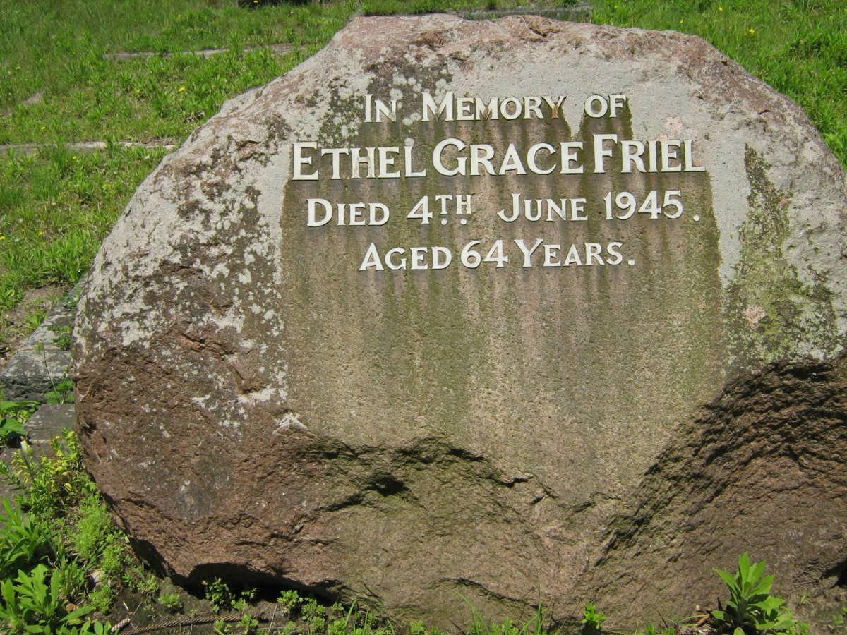 FRIEL Ethel Grace -1945