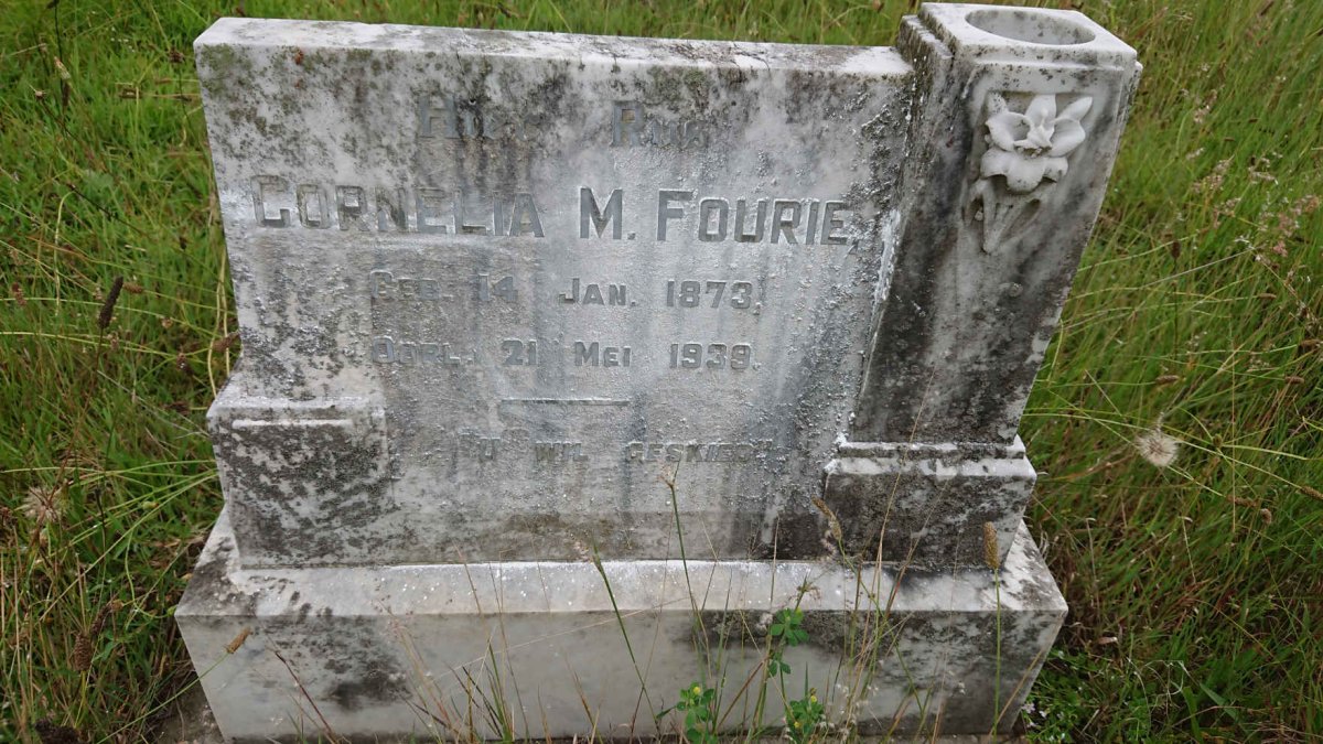 FOURIE Cornelia M. 1873-1939