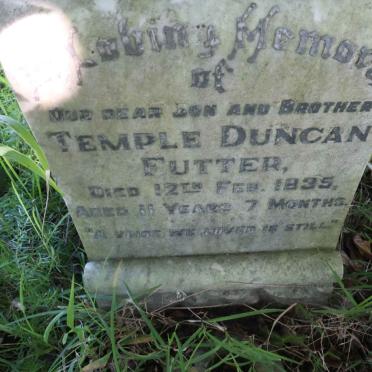 FUTTER Temple Duncan -1935
