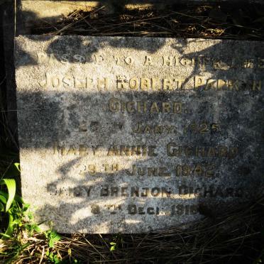 GICHARD Joseph Robert Parkyn -1925 & Mary Anne -1942 :: GICGHARD Daisy Brendon -1919