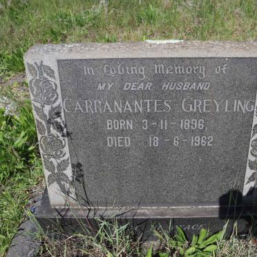 GREYLING Carranantes 1896-1962