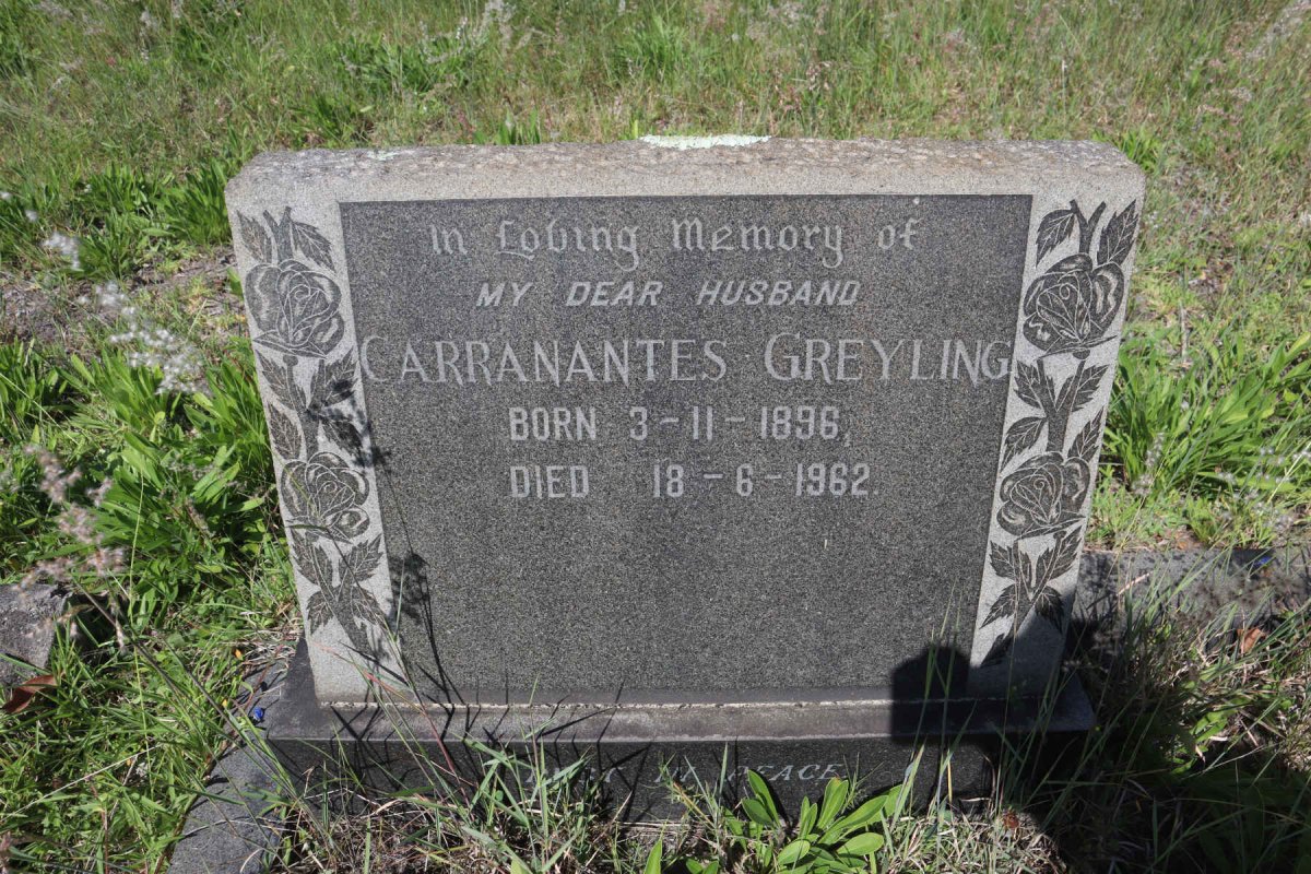 GREYLING Carranantes 1896-1962