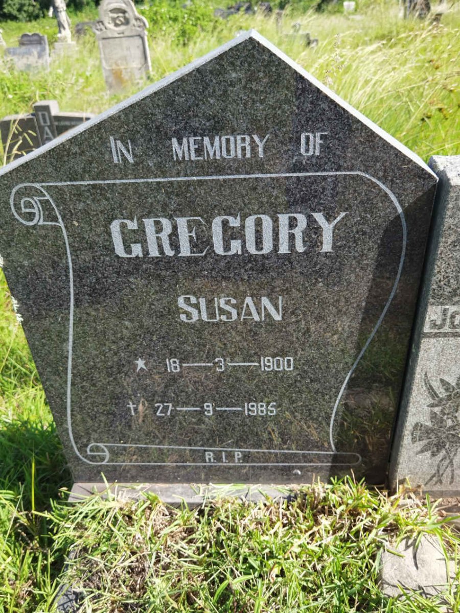 GREGORY Susan 1900-1985