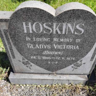 HOSKINS Gladys Victoria nee BROWN 1895-1974