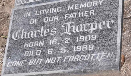 HARPER Charles 1909-1989