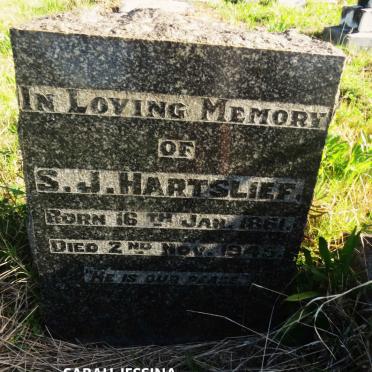 HARTSLIEF S.J. 1861-1945