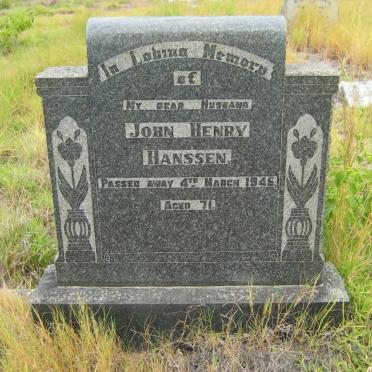 HANSSEN John Henry -1946