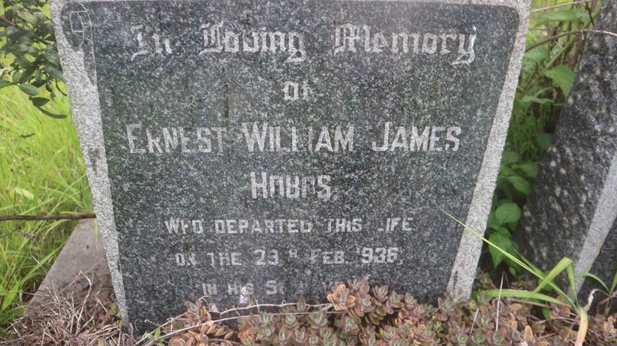 HOBBS Ernest William James -1936