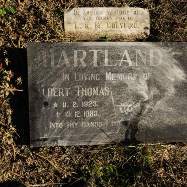 HARTLAND Albert Thomas 1923-1983