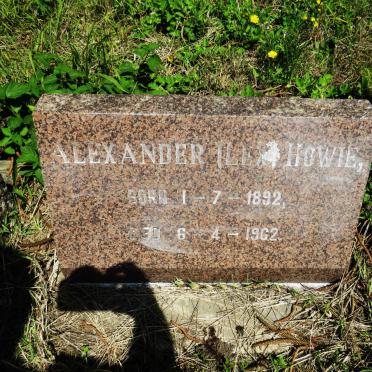 HOWIE Alexander 1892-1962