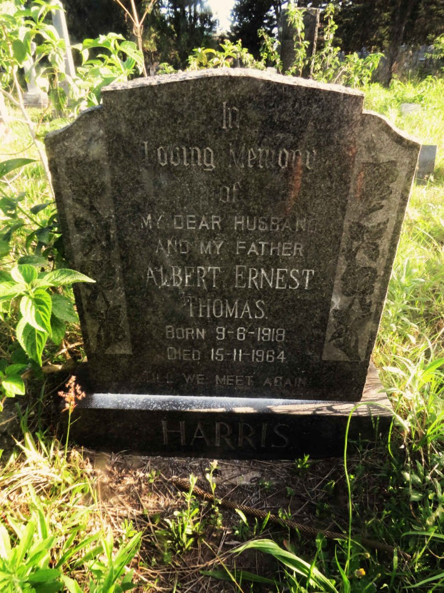 HARRIS Albert Ernest Thomas 1918-1964