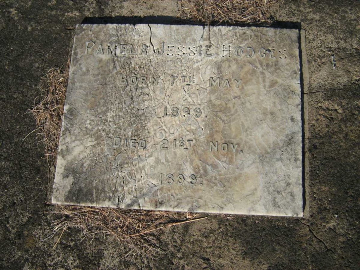 HODGES Pamela Jessie 1899-1899