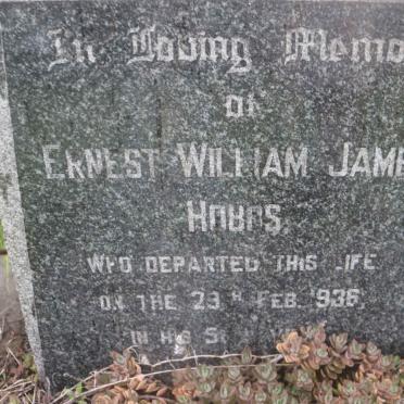 HOBBS Ernest William James -1936