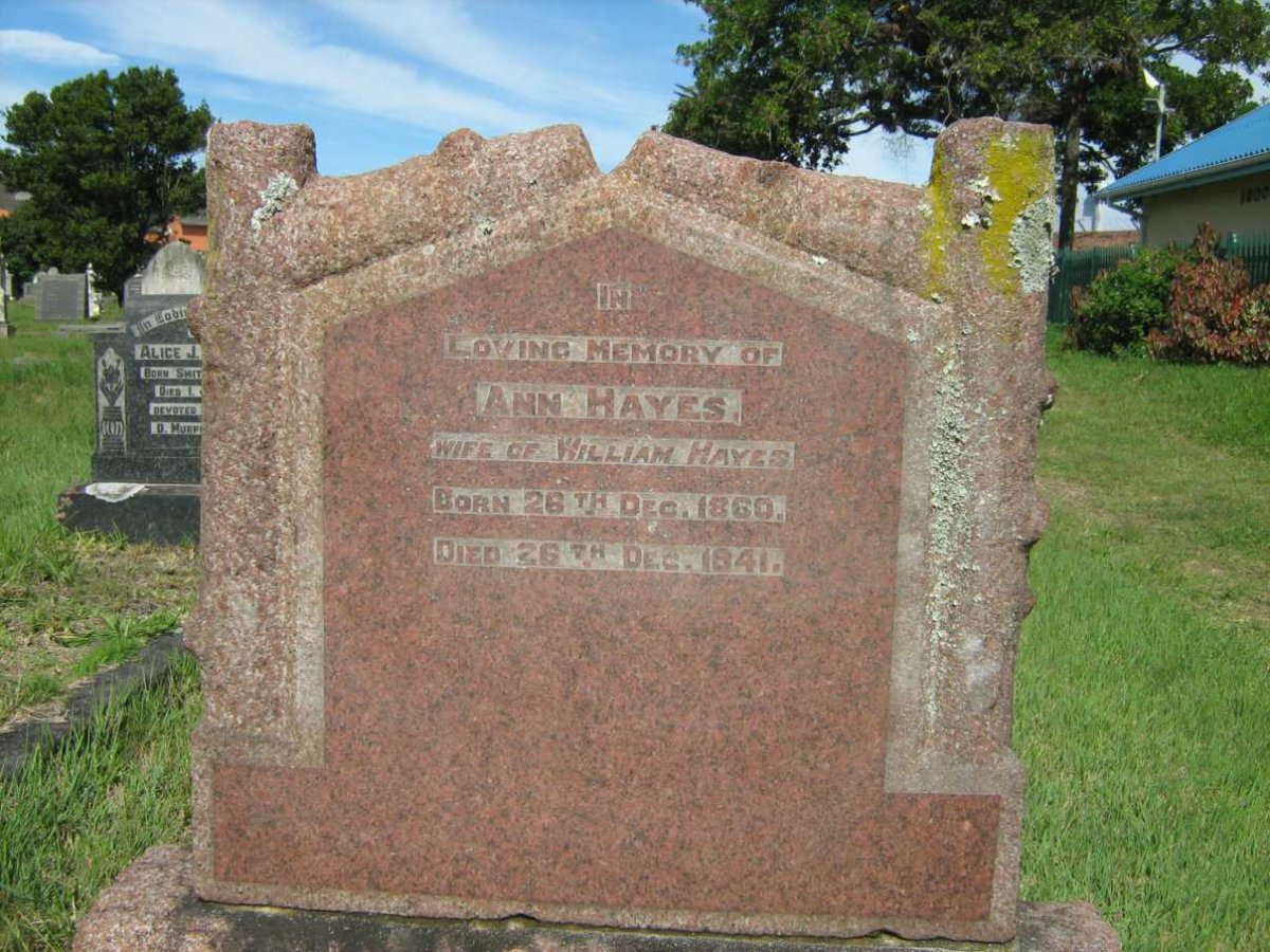 HAYES Ann 1860-1941