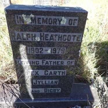 HEATHCOTE Ralph 1902-1979