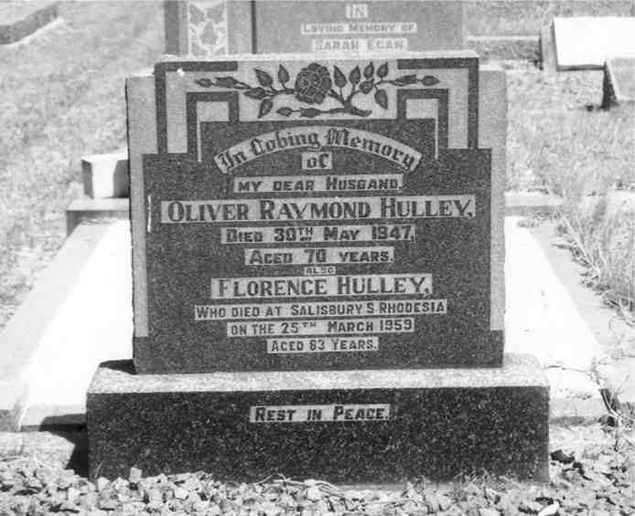 HULLEY Oliver Raymond -1947 &amp; Florence -1959
