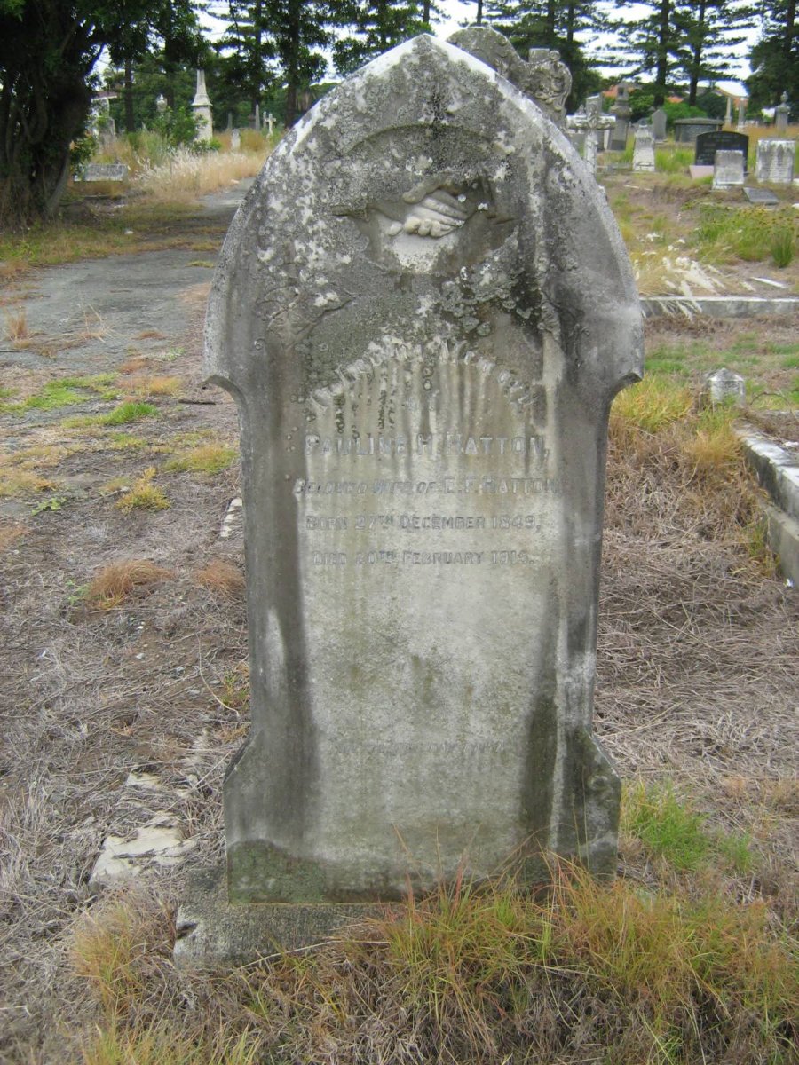 HATTON Pauline H. 1849-1915