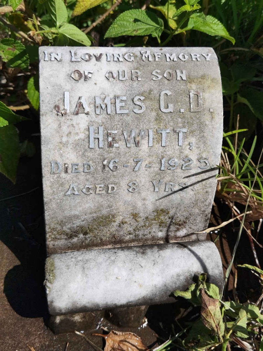 HEWITT James G.D.  -1925