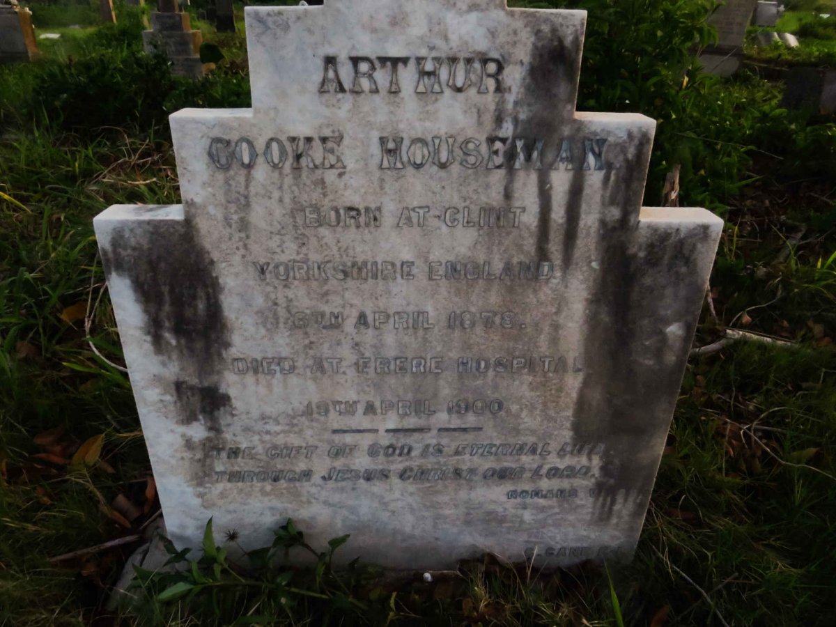 HOUSEMAN Arthur Cooke 1878-1900