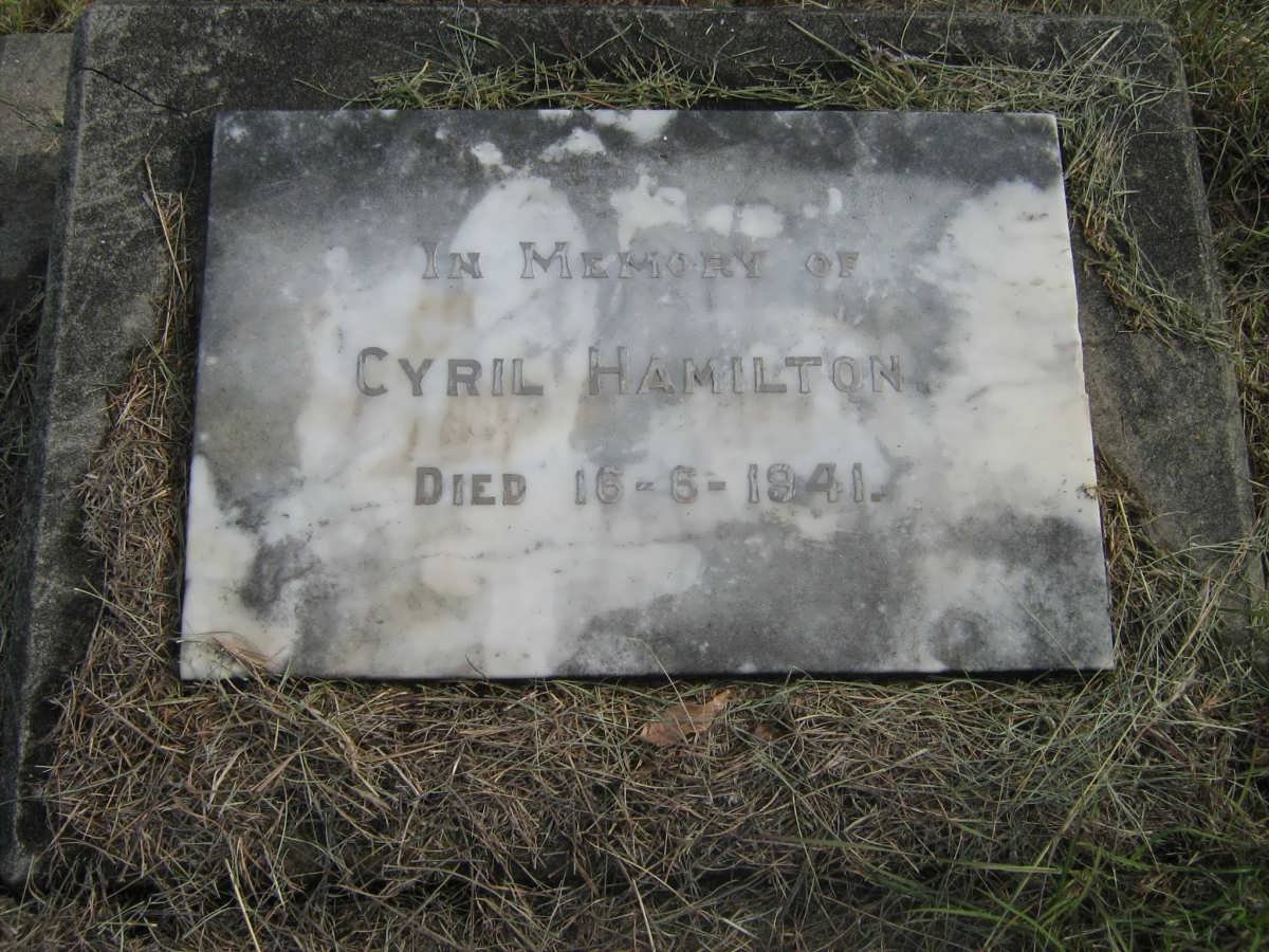 HAMILTON Cyril -1941