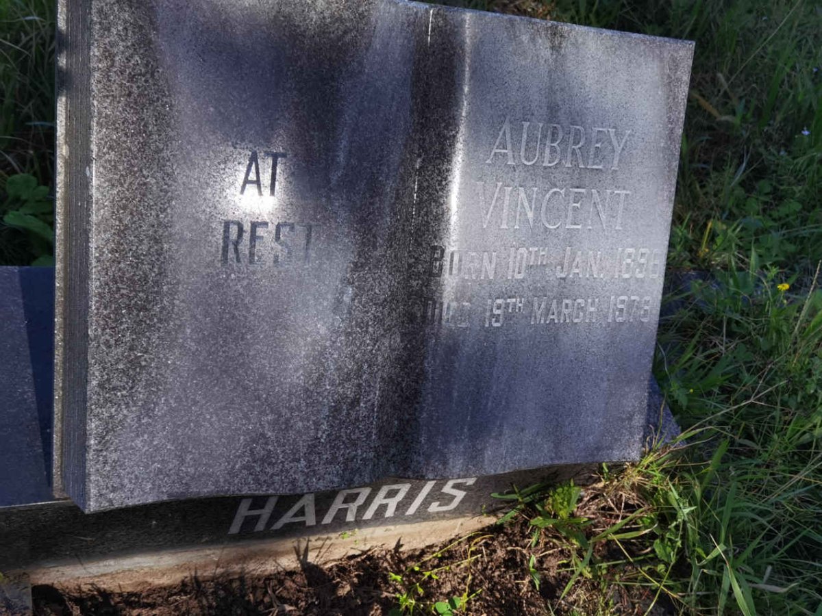 HARRIS Aubrey Vincent 1896-1978