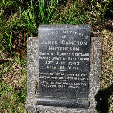 HUTCHESON James Cameron -1943