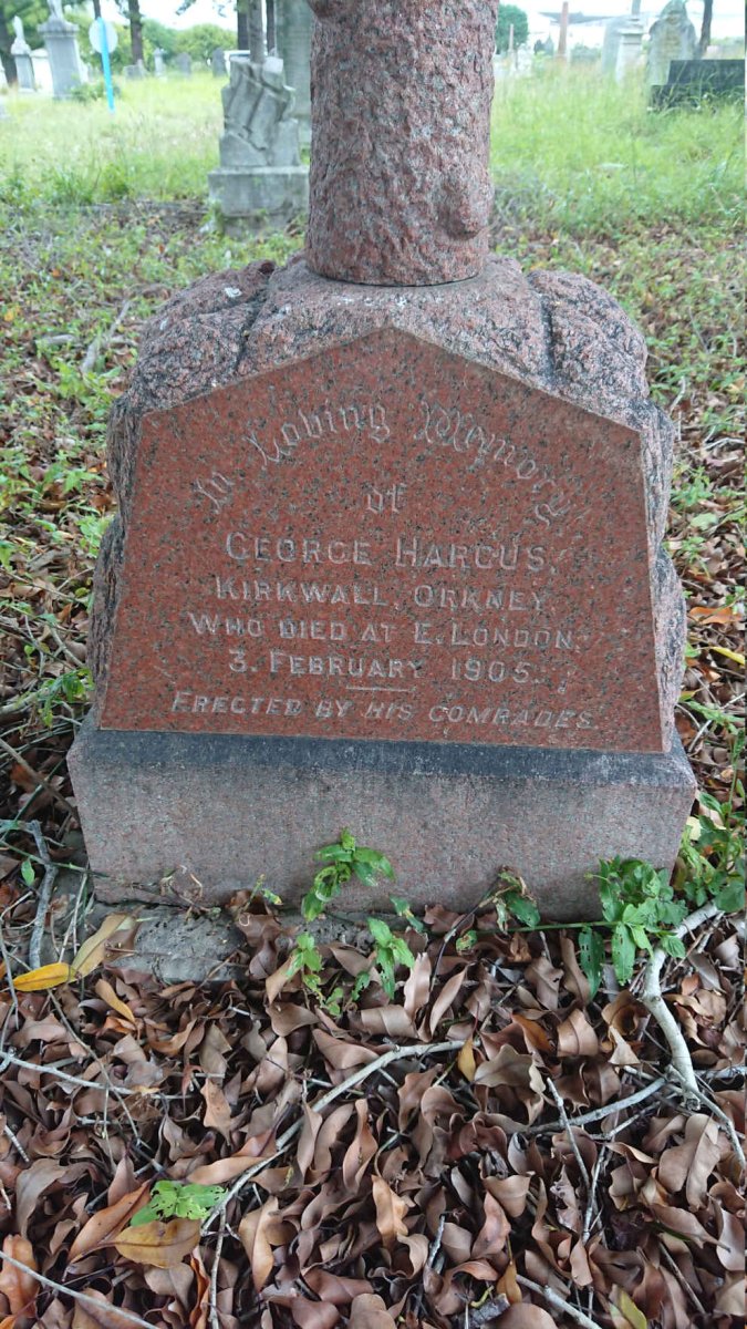 HARCUS George -1905