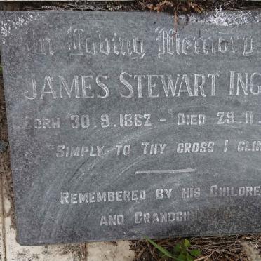 INGLIS James Stewart 1862-1934