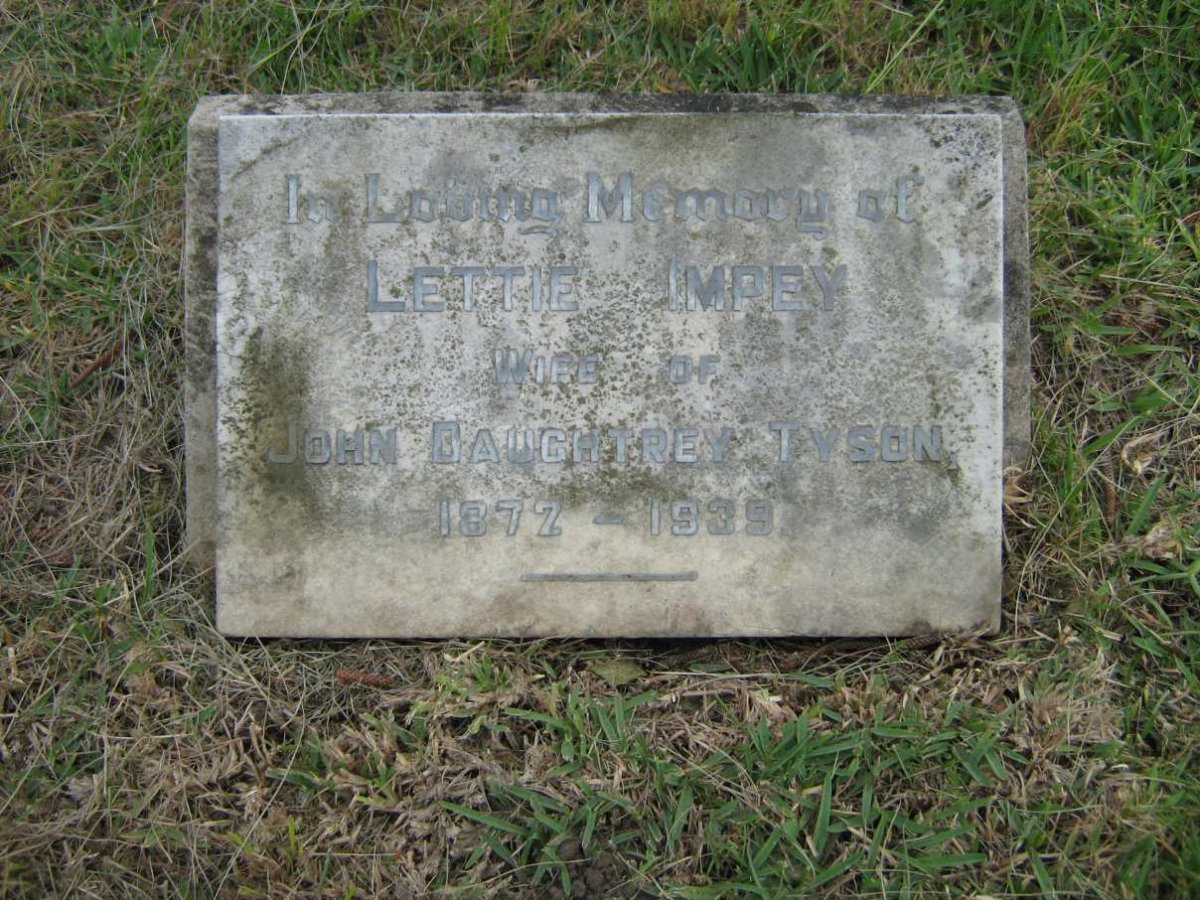 IMPEY Lettie 1872-1939
