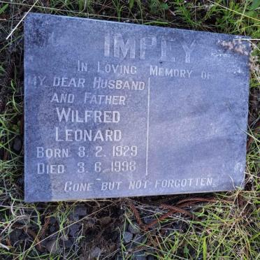 IMPEY Wilfred Leonard 1929-1998