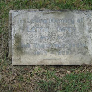 IMPEY Lettie 1872-1939