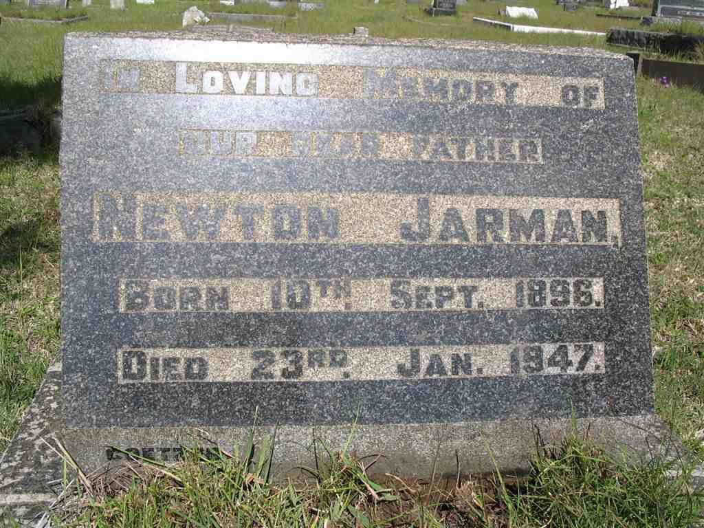 JARMAN Newton 1896-1947