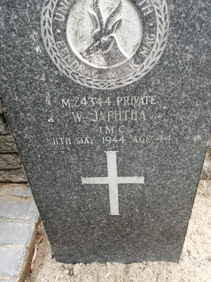 JAPHTA W. -1944