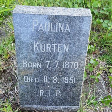 KURTEN Paulina 1870-1951