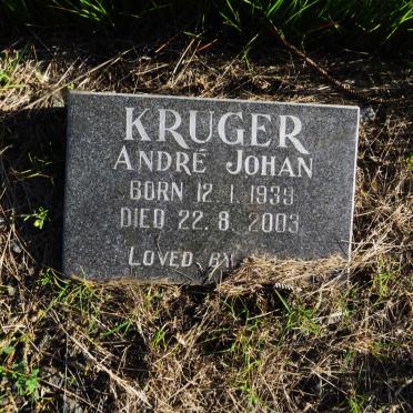 KRUGER Andre Johan 1939-2003