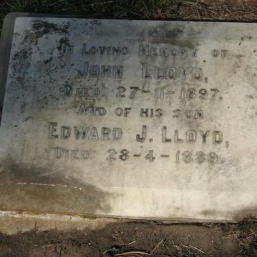 LLOYD John -1897 :: LLOYD Edward J. -1889